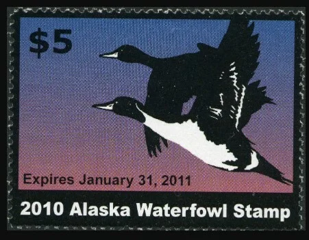 Alaska Waterfowl Stamp 2010